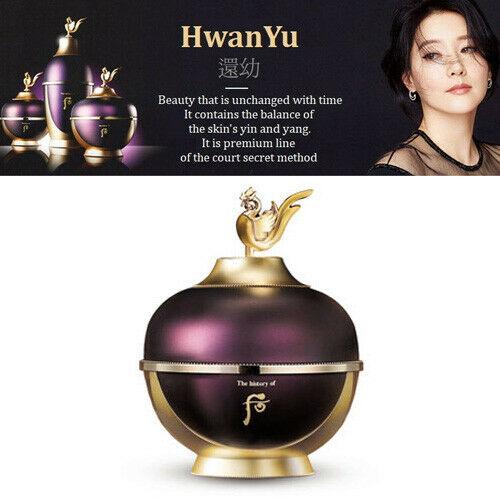 The History Of Whoo Hwanyu Imperial Youth Cream ครีมบำรุงพรี่เมี่ยมจากเกาหลี ด้วนสารสกัดจากโสมป่า และเซราไมด์เข้มข้น มีส่วนผสมของสมุนไพร 70 ชนิด ปรนเปรอผิวหน้าด้วยอาหารผิวชั้นเลิศ